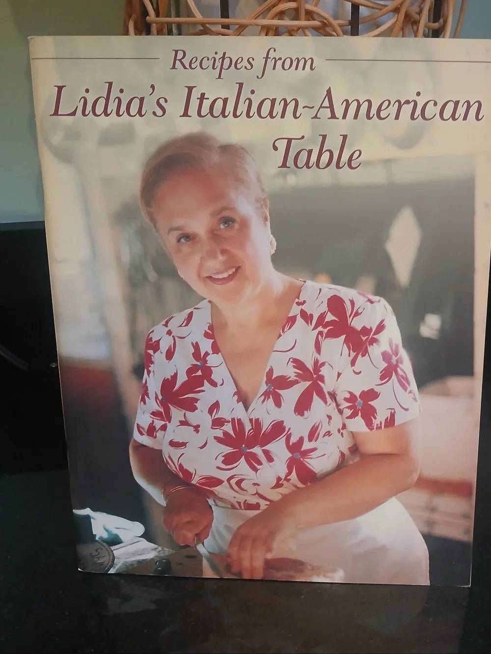 Lidia's Recipes From Italian-American Table Cookbook Paperback Jan 2000